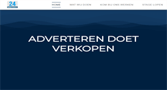 Desktop Screenshot of 24webvertising.nl