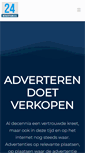 Mobile Screenshot of 24webvertising.nl